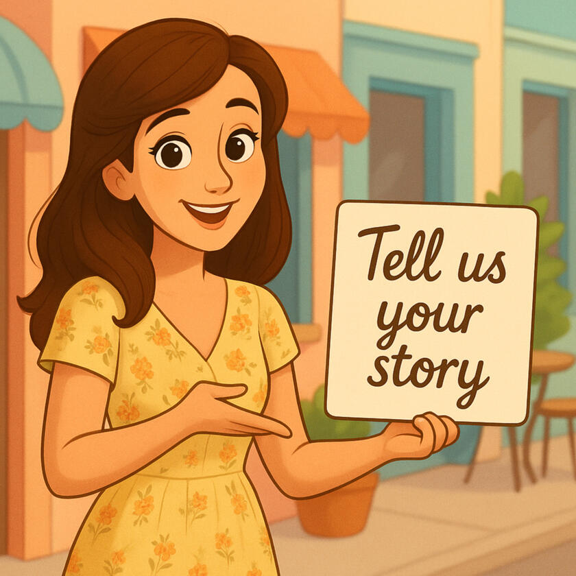 Tell us your story